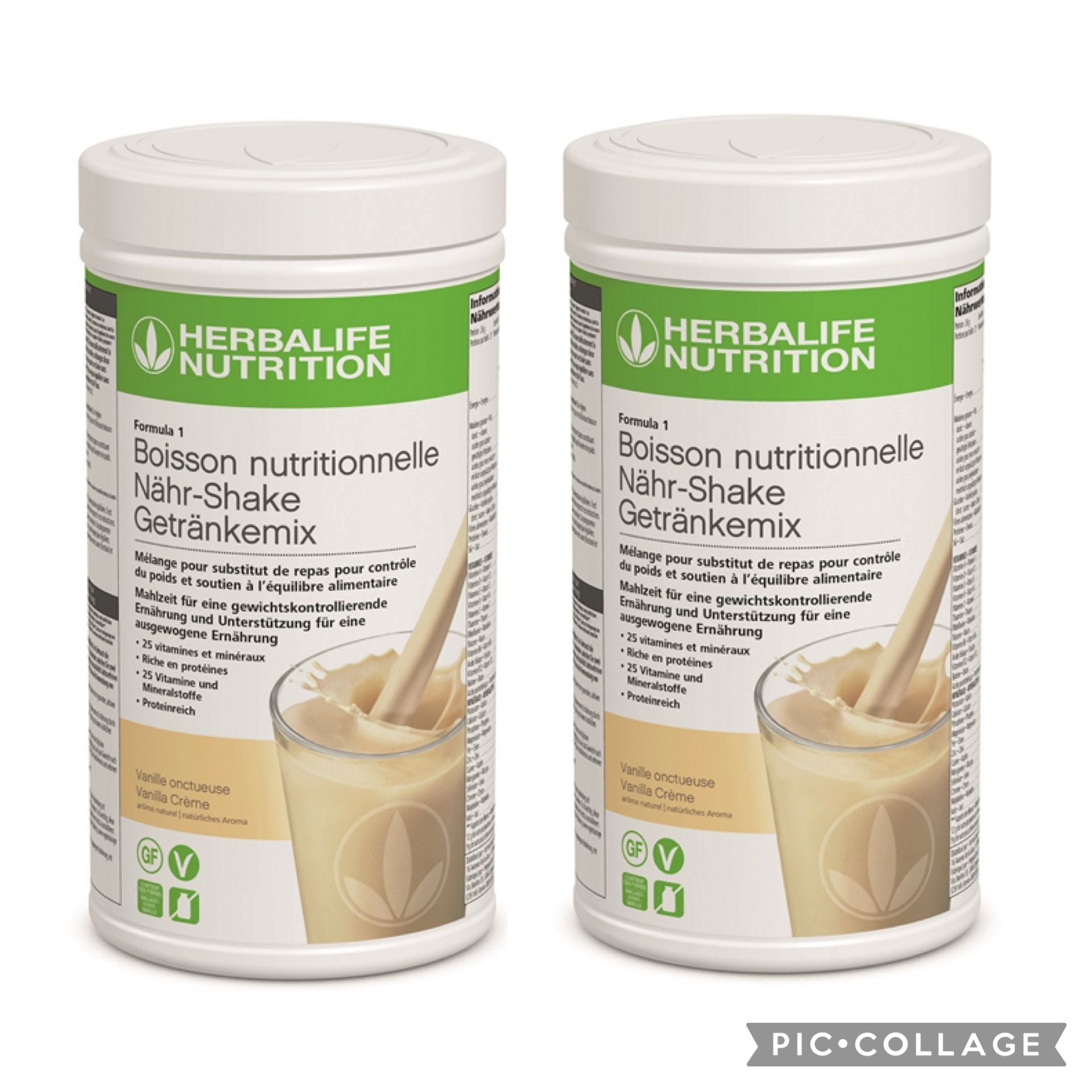2 x FORMULA 1 - Shake sostituto del pasto