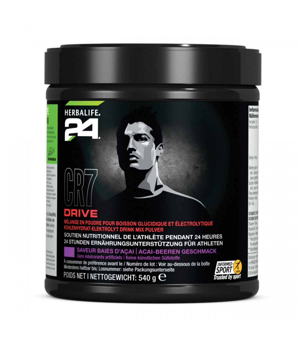 CR7 Drive barattolo